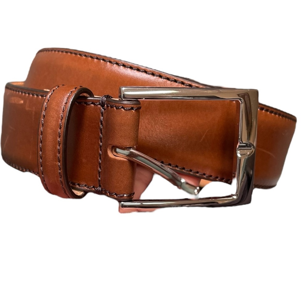 To Boot New York ADAM DERRICK Men's Brown Leather Belt Size 40